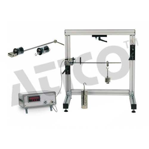 Strain Gauge Training System - Plexiglas Cover, Digital Display | Full Bridge Wiring, Zero Balancing, Incremental Loading