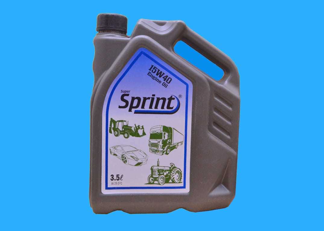 Sprint 15w40 Engine Oil - High Performance Mineral Oil, 500ml To 210l Sizes, Versatile For Petrol And Diesel Engines, Excellent Engine Protection And High-temperature Stability