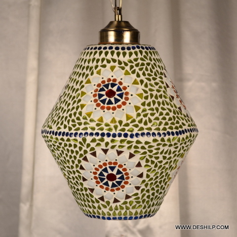 Multicolor Decorate Mosaic Wall Hanging