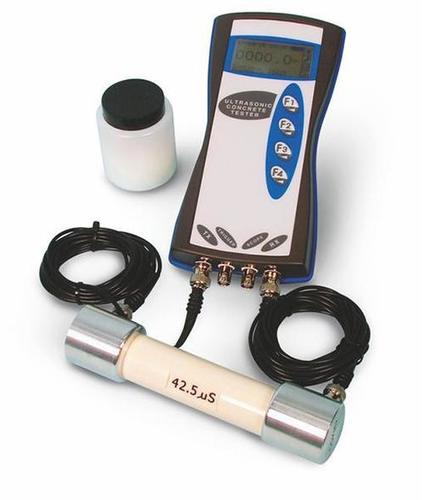 White And Black Ultrasonic Pulse Velocity Tester High Technology