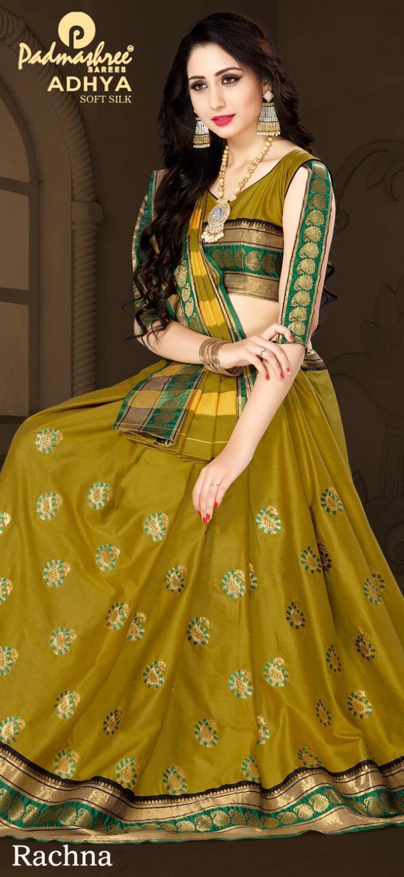 Cotton Printed Saree - Pure Cotton Silk With Maharashtrian Paithni Border, Multi-color Pattern, 10-piece Full Set