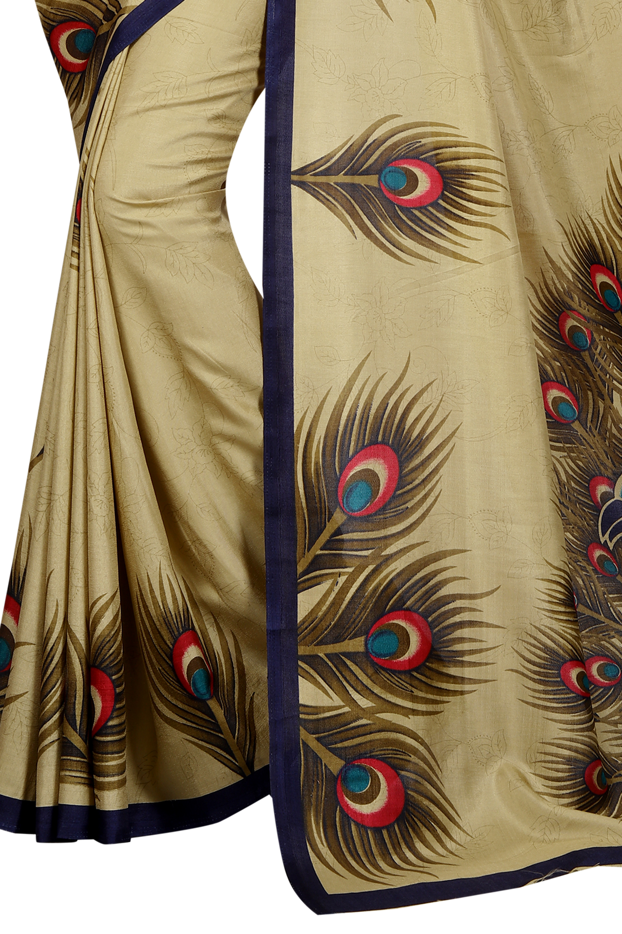 Maalgudi Silk Saree - Art Silk Fabric, 5.50 Mtrs Length, Multicolour Design | Includes 0.80 Mtrs Blouse For Versatile Styling