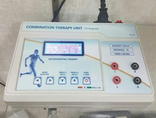 Computerized LCD IFT Device - Dual Channel, Electric Powered, Plastic Body | Excellent Performance, Longer Service Life, Easy to Use for Muscles and Shoulders