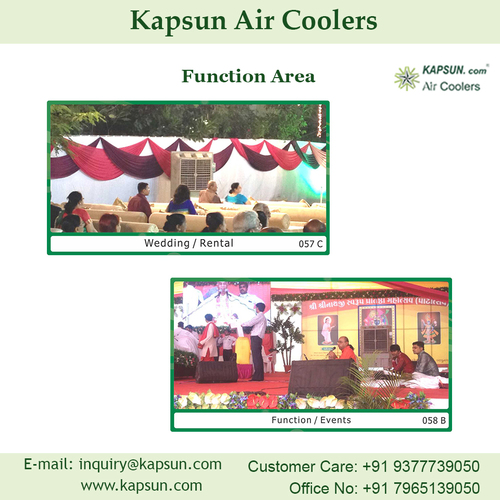 Metal Air Cooler Used For In Function Area