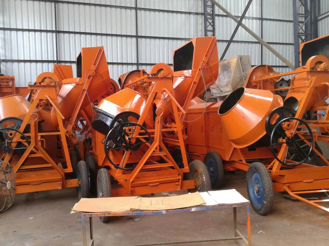 Full Bag Concrete Mixer - 14 Cubic Feet Steel Drum, 1.5 Hp Electric Motor, Heavy Duty Pneumatic Wheels - Ideal For Heavy Mixing Tasks