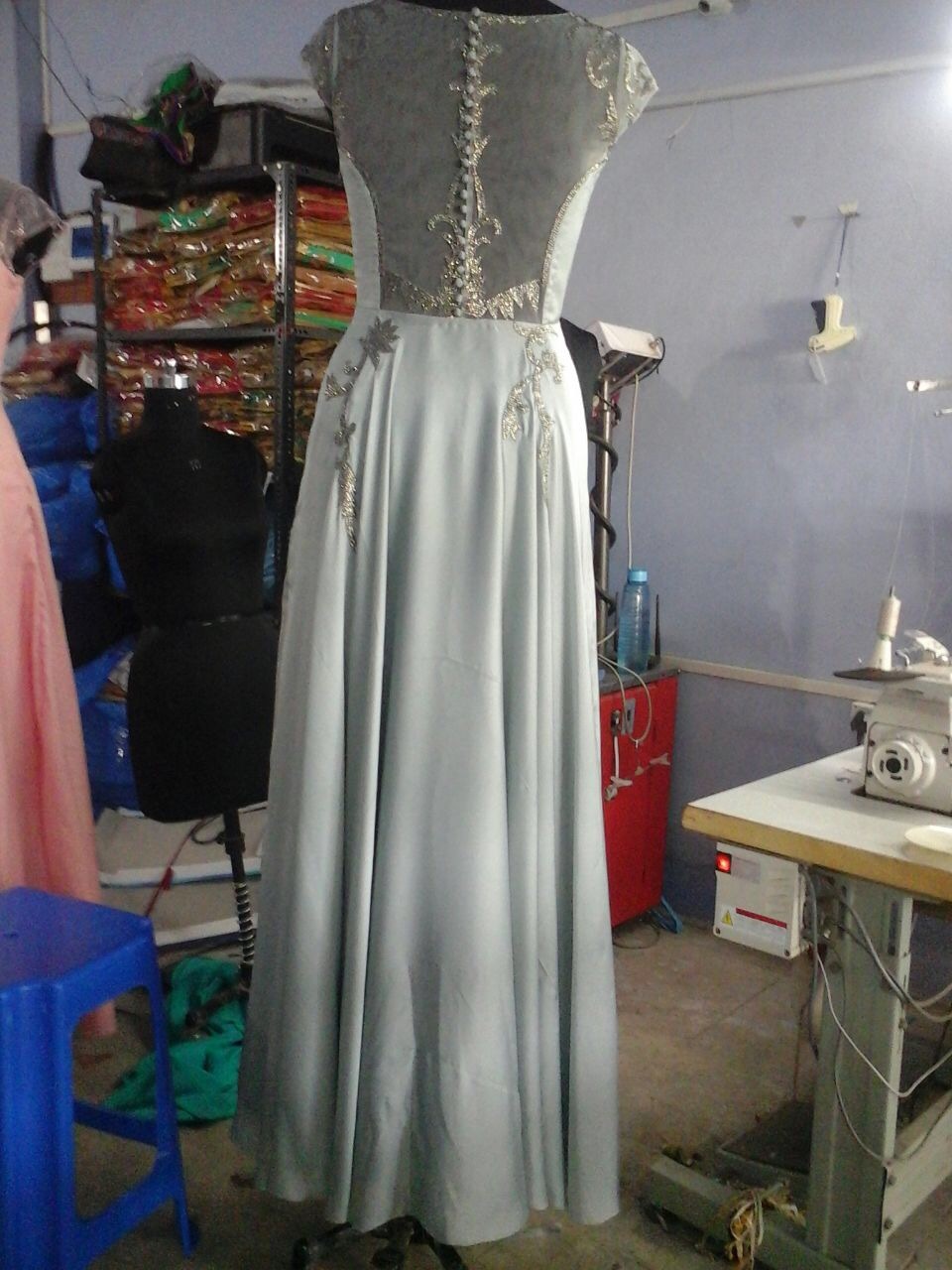Grey Gown