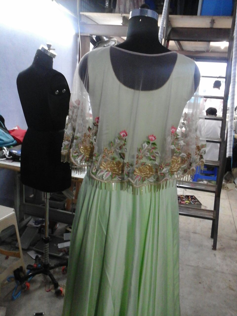 Light Green Fancy Gown
