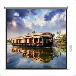 120 इंच मोटरयुक्त प्रोजेक्टर स्क्रीन