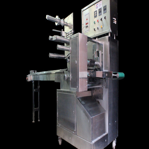 Chikki Packing Machine - Stainless Steel, 3120X1150X1580 MM , Electric Drive, Semi-Automatic Operation, User-Friendly Design, Air Tight Packing, Hygienic Food Operation, Low Noise & High Efficiency