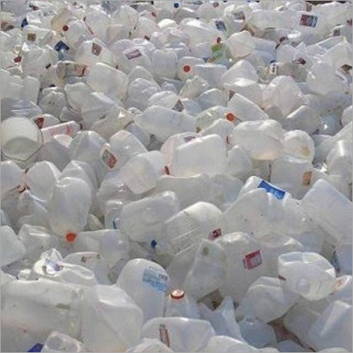 LDPE Bottle Scrap - Multiple Sizes Available, White Color | High Ductility, Light Weight, Impeccable Finish, Recyclable Material