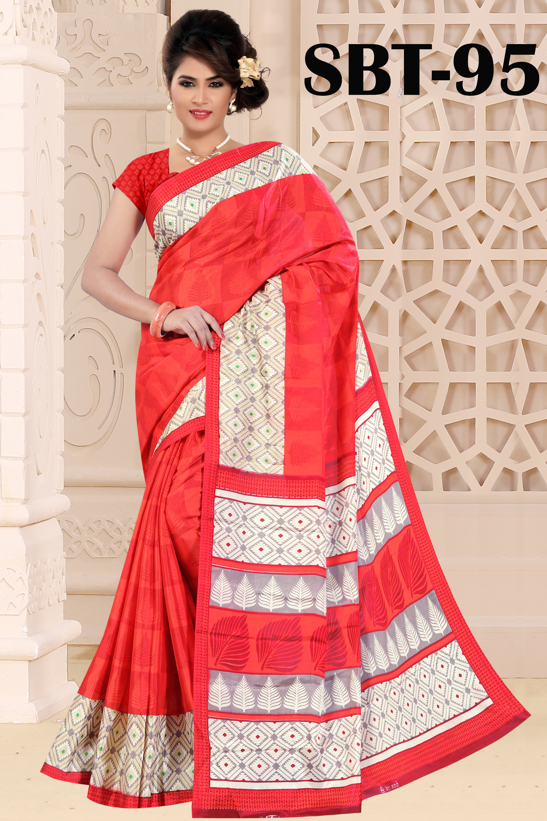 Light Silk Saree - Art Silk Material, 5.5 Mtr Length, Multicolor Pattern | Printed Design, Soft Fabric With Elegant Patch Work