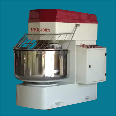 Spiral Mixer - 100Kg Stainless Steel, Silent Operation, Heavy-Duty Motor, Easy Cleaning, User-Friendly Controls, Food Grade SS304, Safety Features