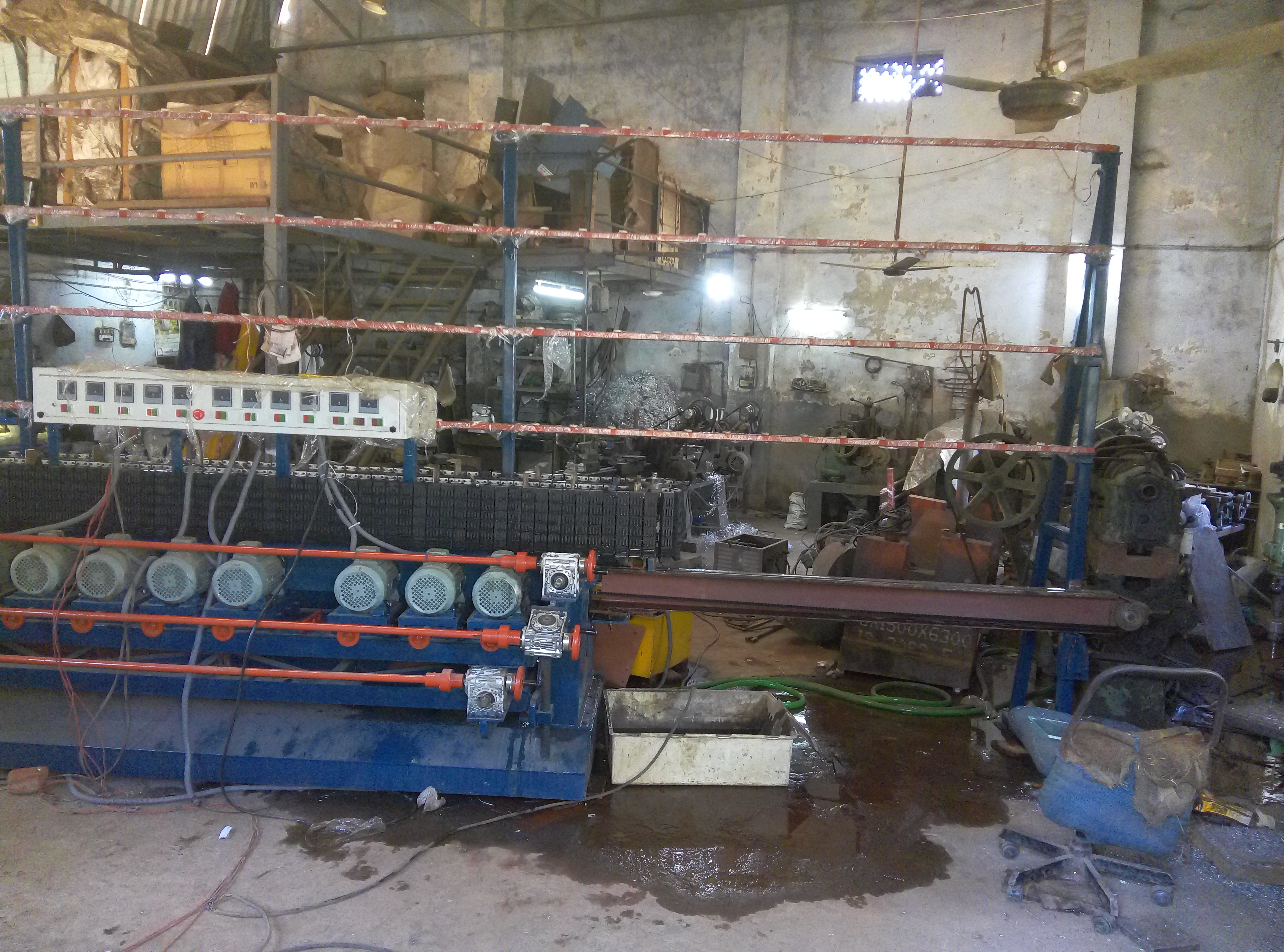 Glass Beveling Machine - 30 Hp Power, 6 To 8 Feet Cutting Size | Eco-friendly, High Efficiency, Multiple Process Capabilities