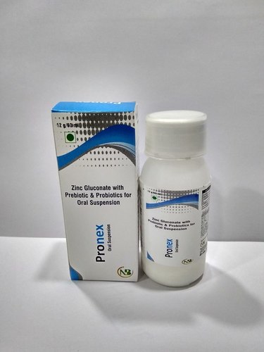 Zinc Gluconate With Prebiotic Probiotic For Oral Suspension Drug Solutions