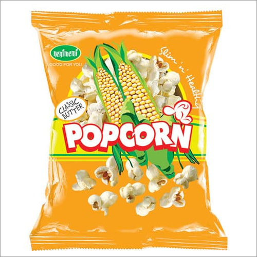 Classic Butter Popcorn - Corn, Variable Weight, Orange Color | Buttery Flavor, Amazing Taste, Prolonged Shelf Life, Snack for Movies & Parties
