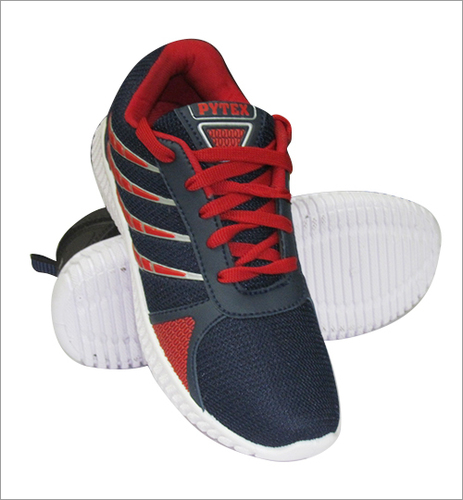 Blue And Red Sports Shoes
