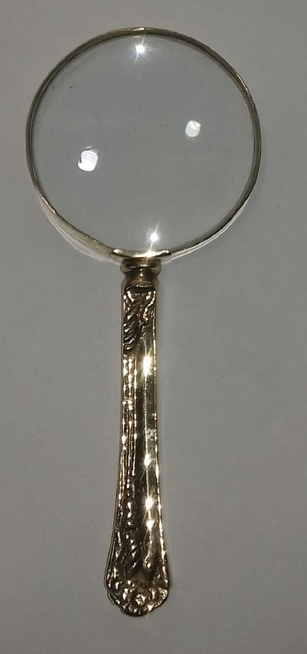 Silver Polished Magnifying Glass Dimension(l*w*h): Customize