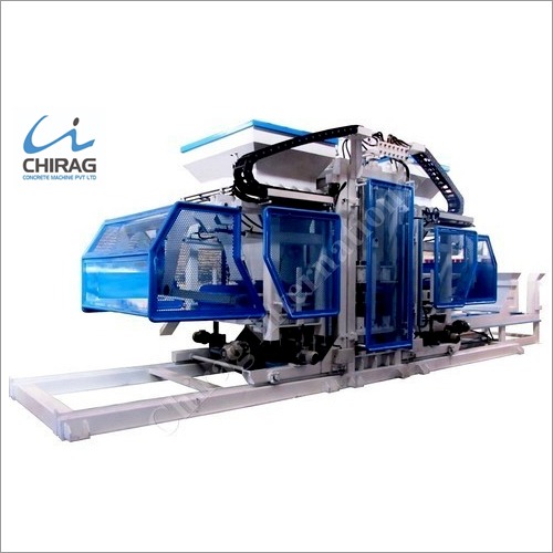 Blue Multi Material Concrete Block Making Machine
