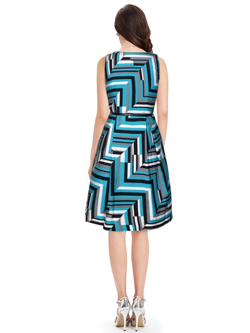 Western Tops - Crepe, Sizes S-xxl, C-green, Sleeveless, Printed, All Season | Washable, No Fade, Designer Western Frock Suit