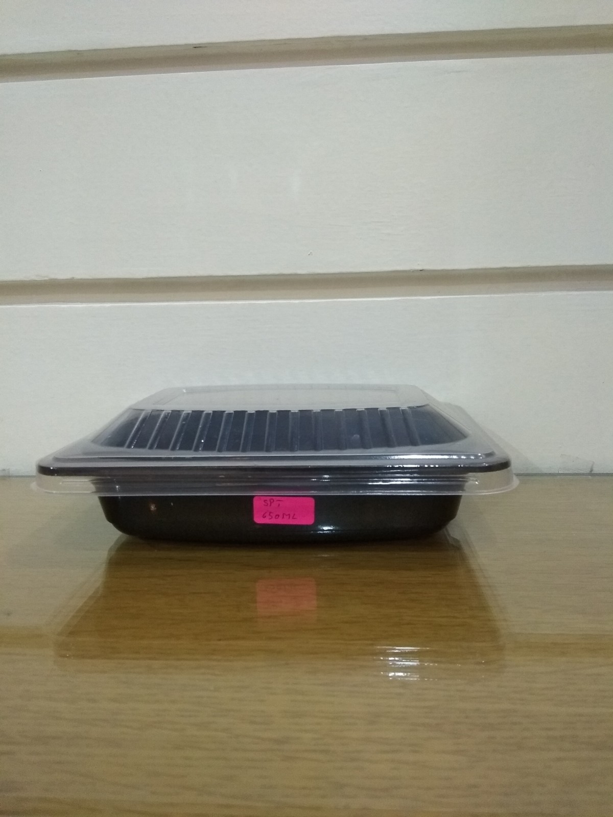 Spt Black 650ml (Salad & Pasta Tray)