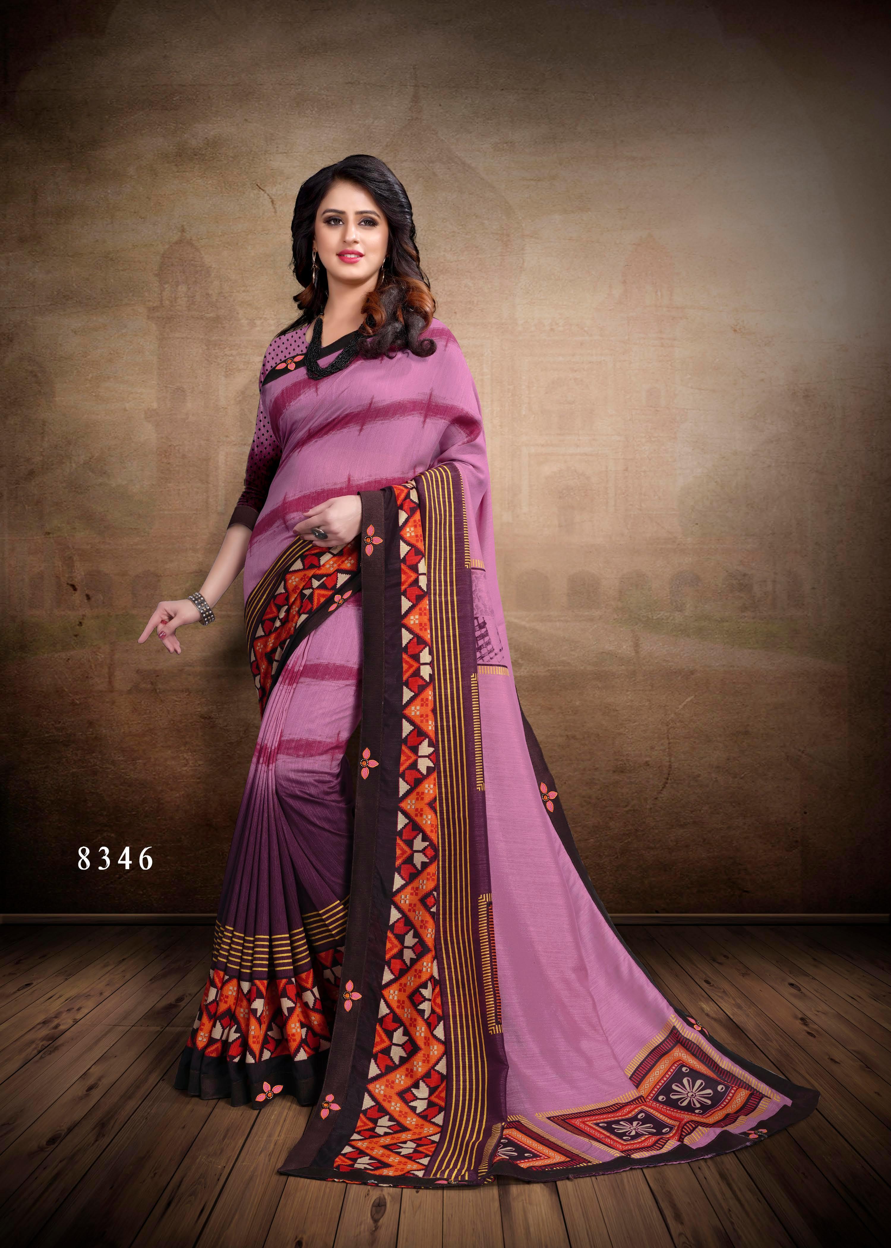 Available 10 Color Designer Saree