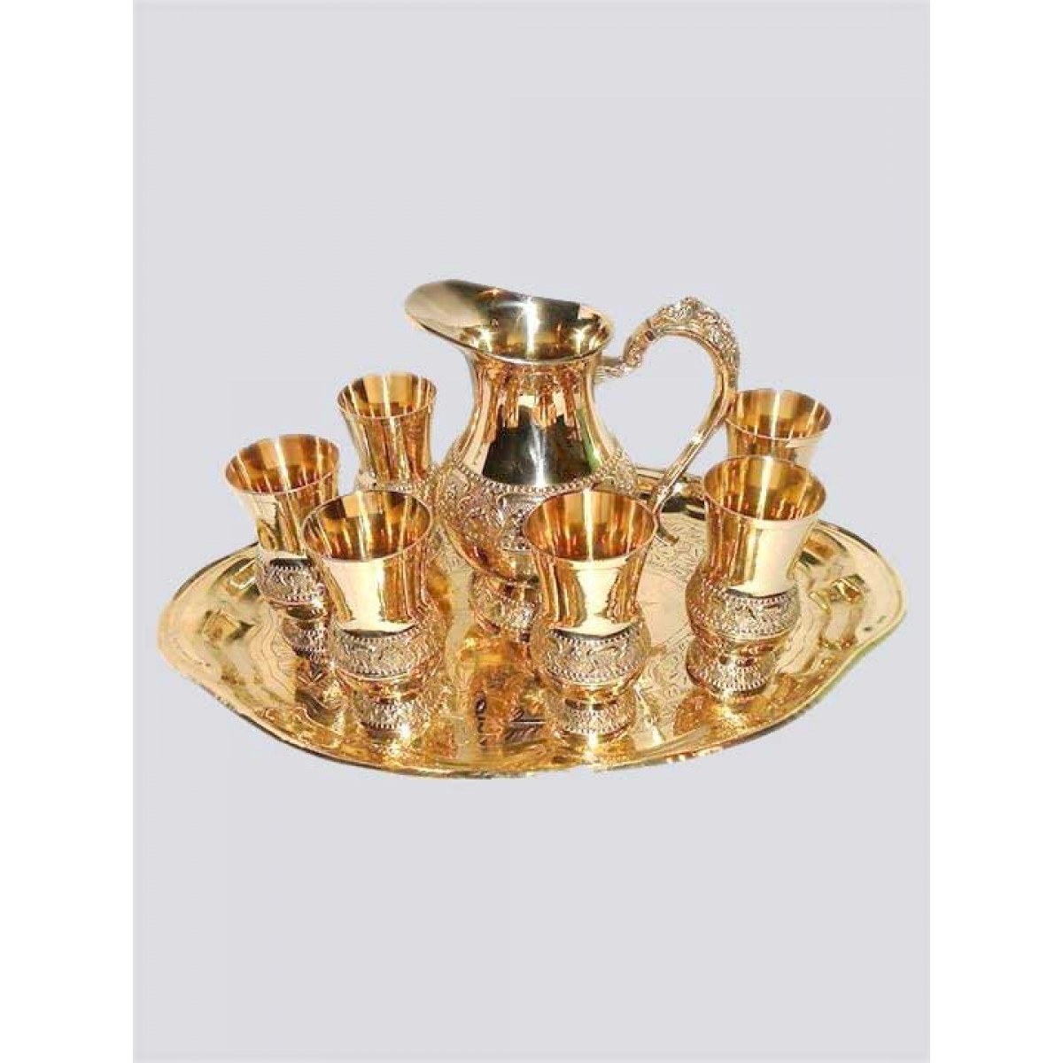 Silver & Copper Beautiful Lotus Lemon Set