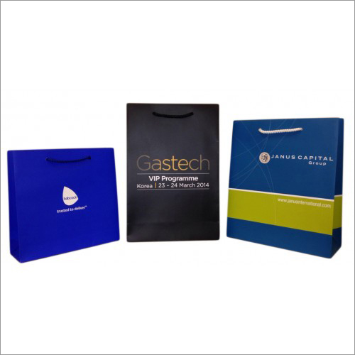 सजावटी प्रिंटेड पेपर बैग