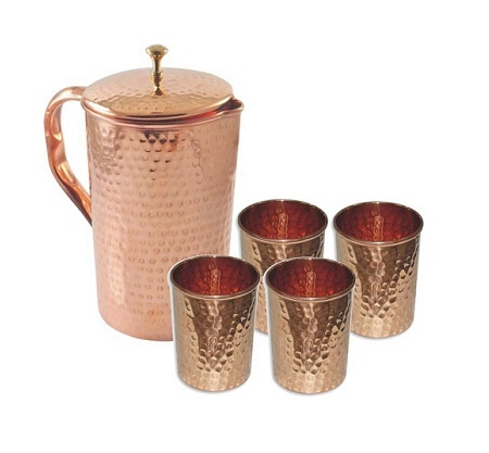 Corporate Gift Brass Lemon Set Pack Of 6 Glasses