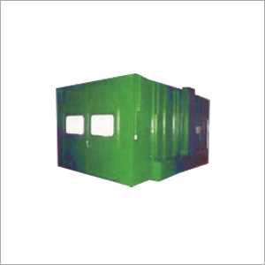 Paint Spray Booth - Steel Frame Design, Optimized Airflow System for Efficient Finishing