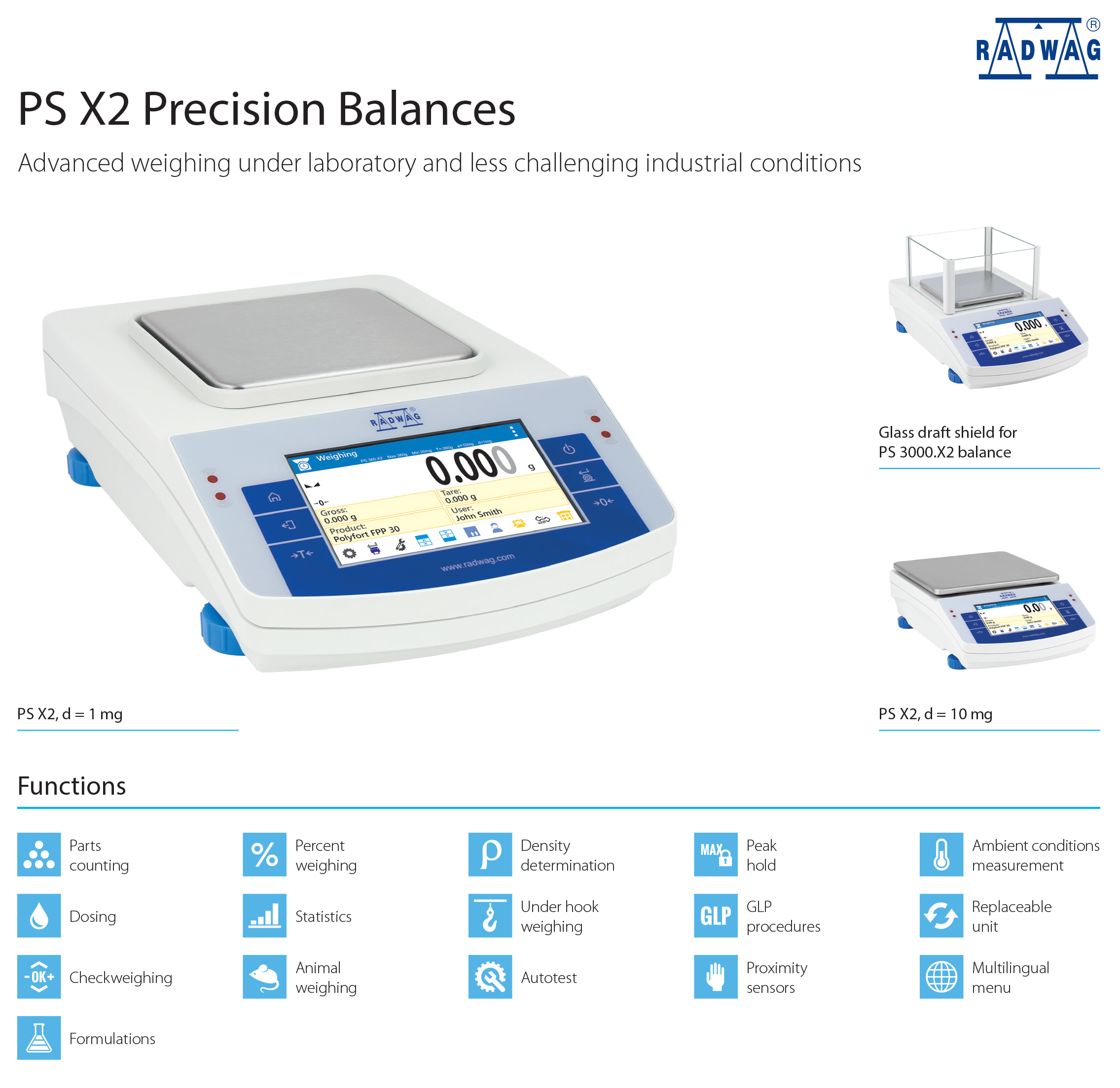 Precision Electronic Weighing Balance