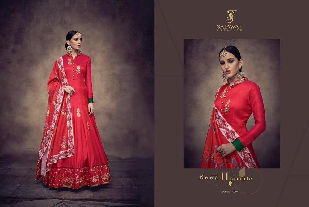 Red Latest Fashion Designer Suits