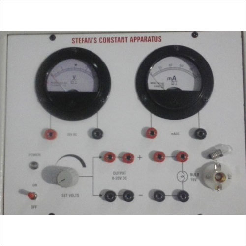 Abs Plastic Stefan Constant Apparatus