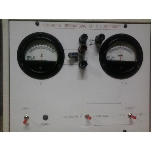Metal & Plastic Charging And Discharging Of Condenser