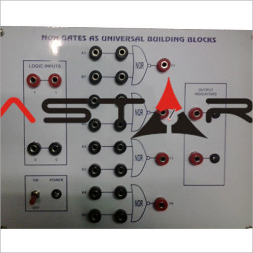 Metal & Plastic Universal Nor Gate Blocks