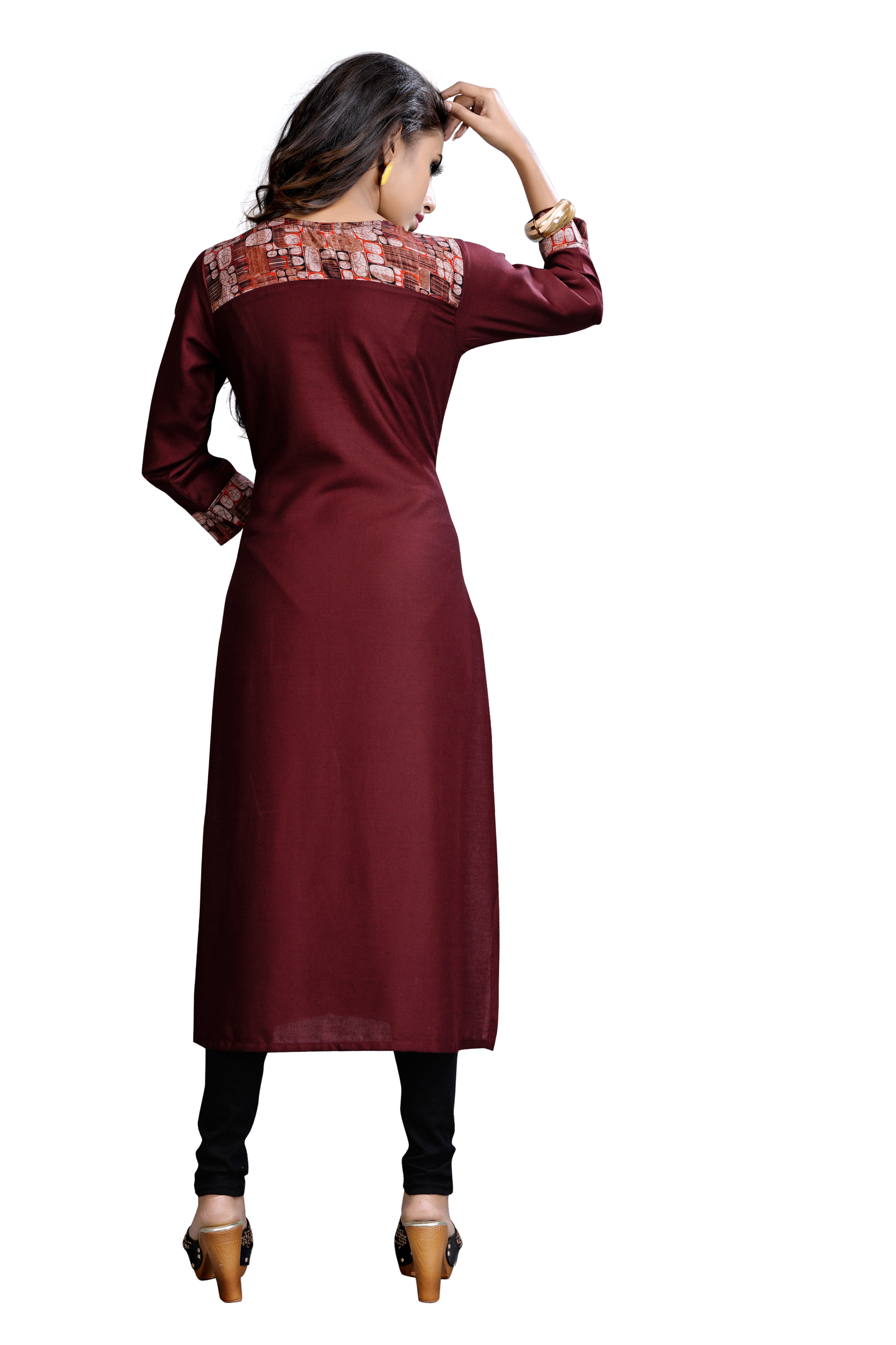 Brown Designer Kurti