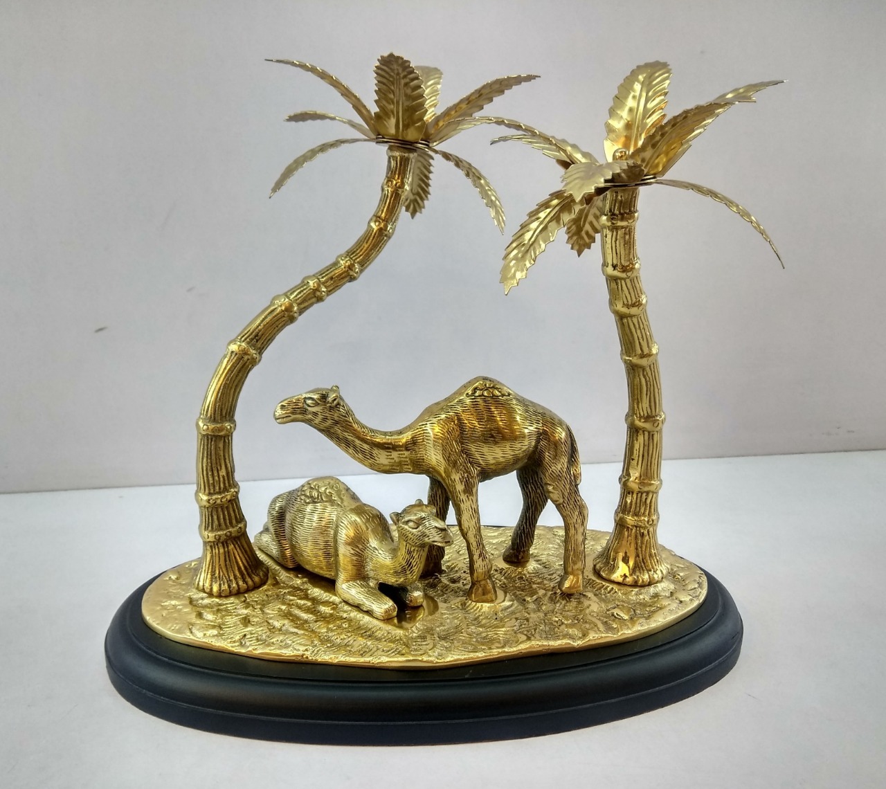 Gift Center Golden Deer Shape Brass Bowl Usage: For Home Decoration