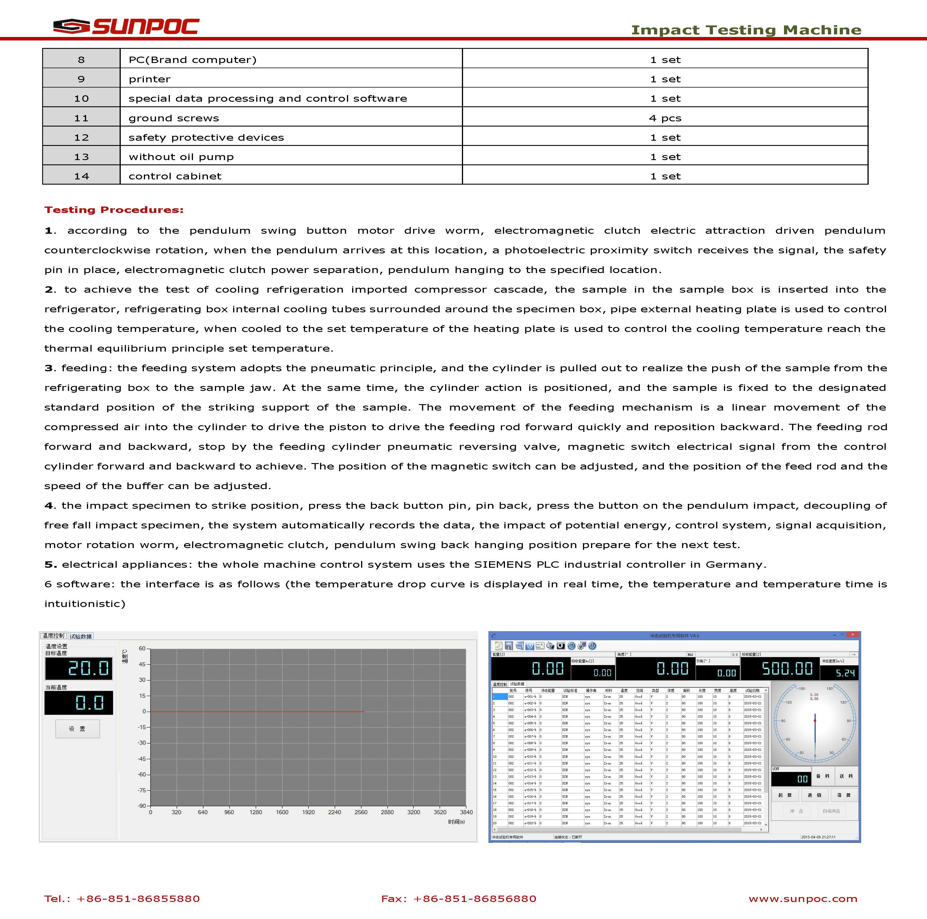 Jb-w300dy Low Temperature Microcomputer Controlled Automatic Impact Testing Machine - 300j Impact Energy, 150j Pendulum, 650kg Weight, Automated Cooling And Positioning