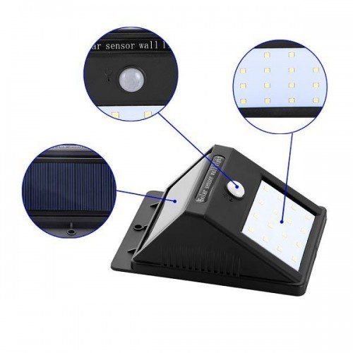 Solar Power Supply Led Wall Light