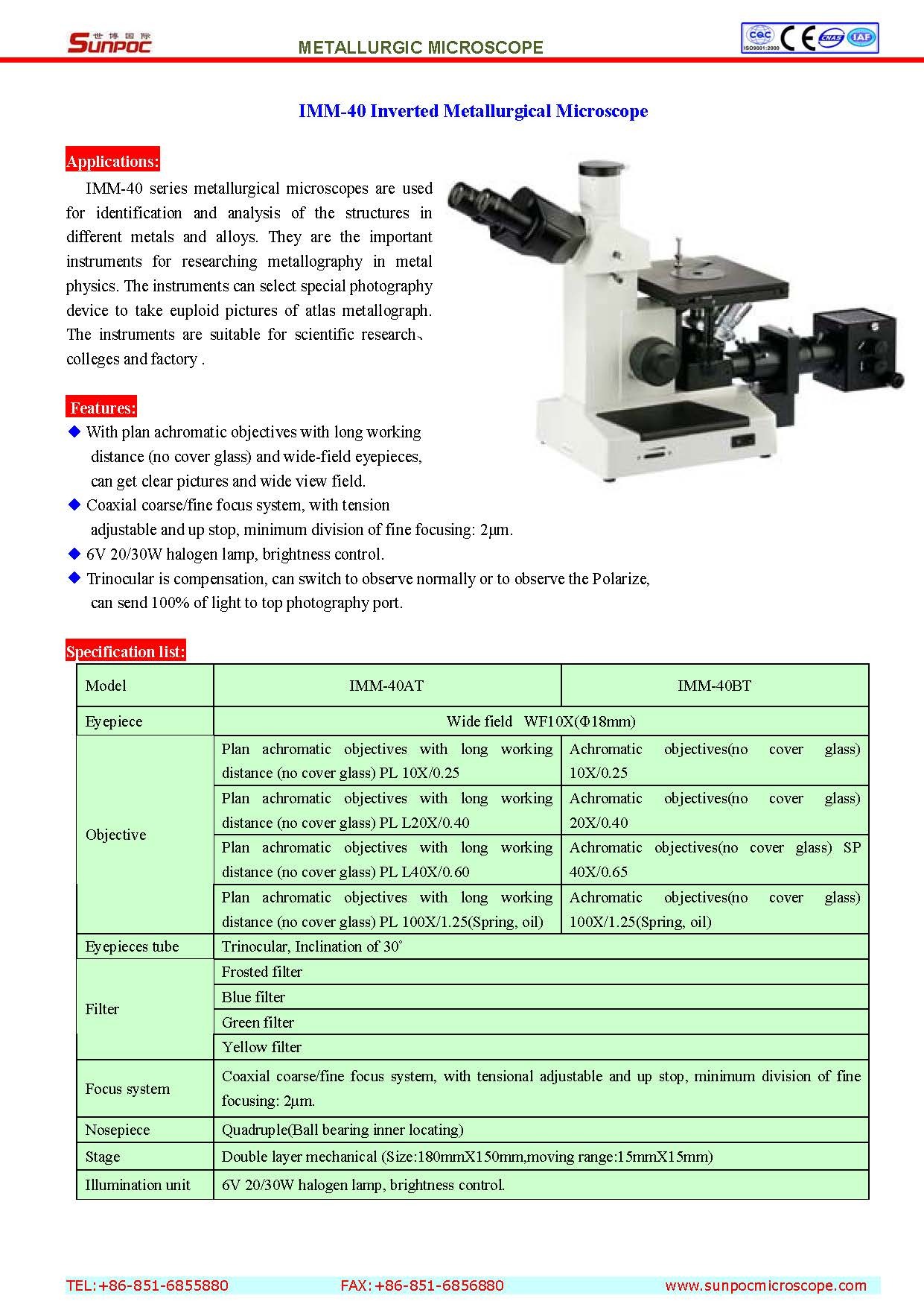 Inverted Metallurgical Microscope - Trinocular, Metallurgical Analysis Tool For Identifying Metal Structures , Suited For Research Institutes And Factories
