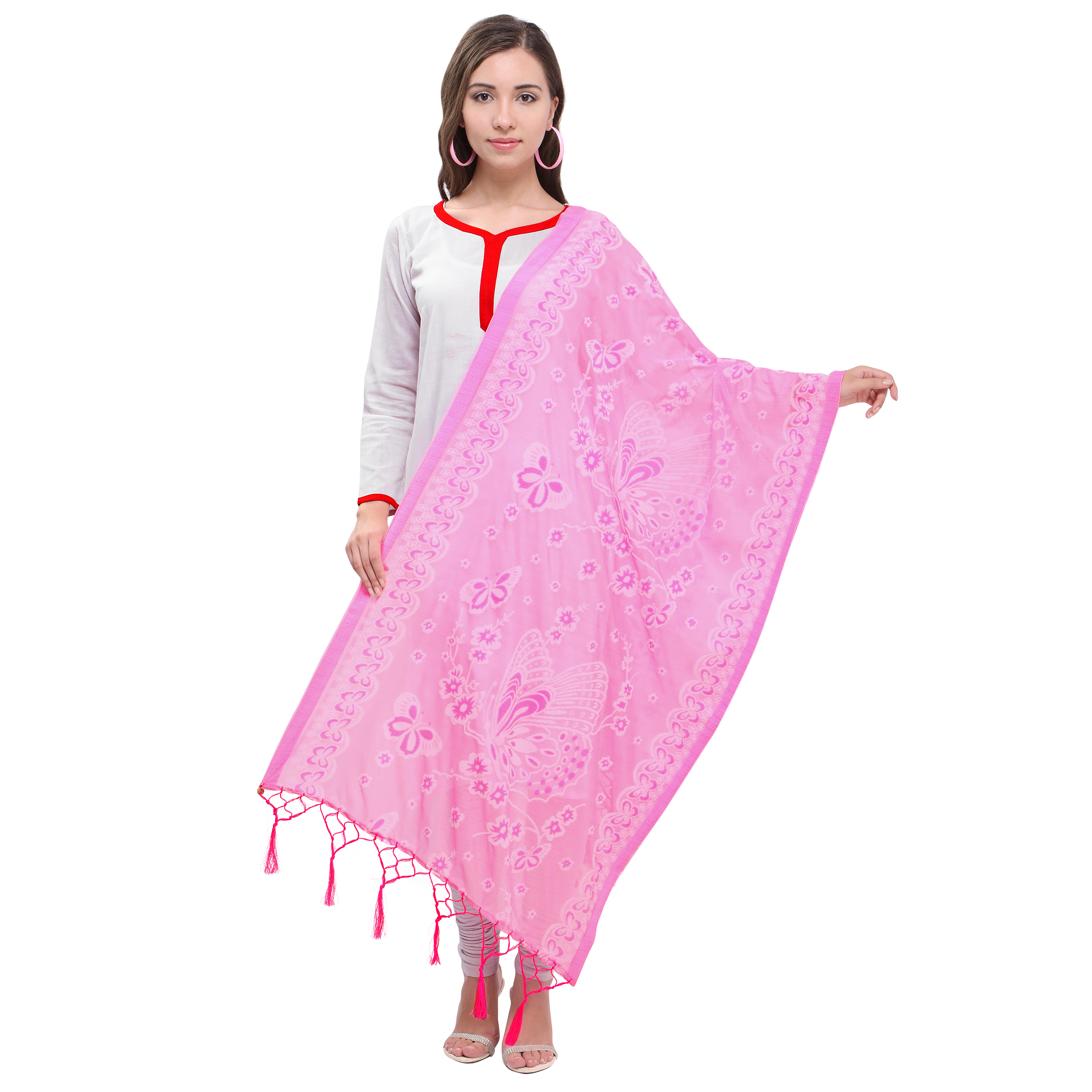Multicolor Designer Printed Dupatta