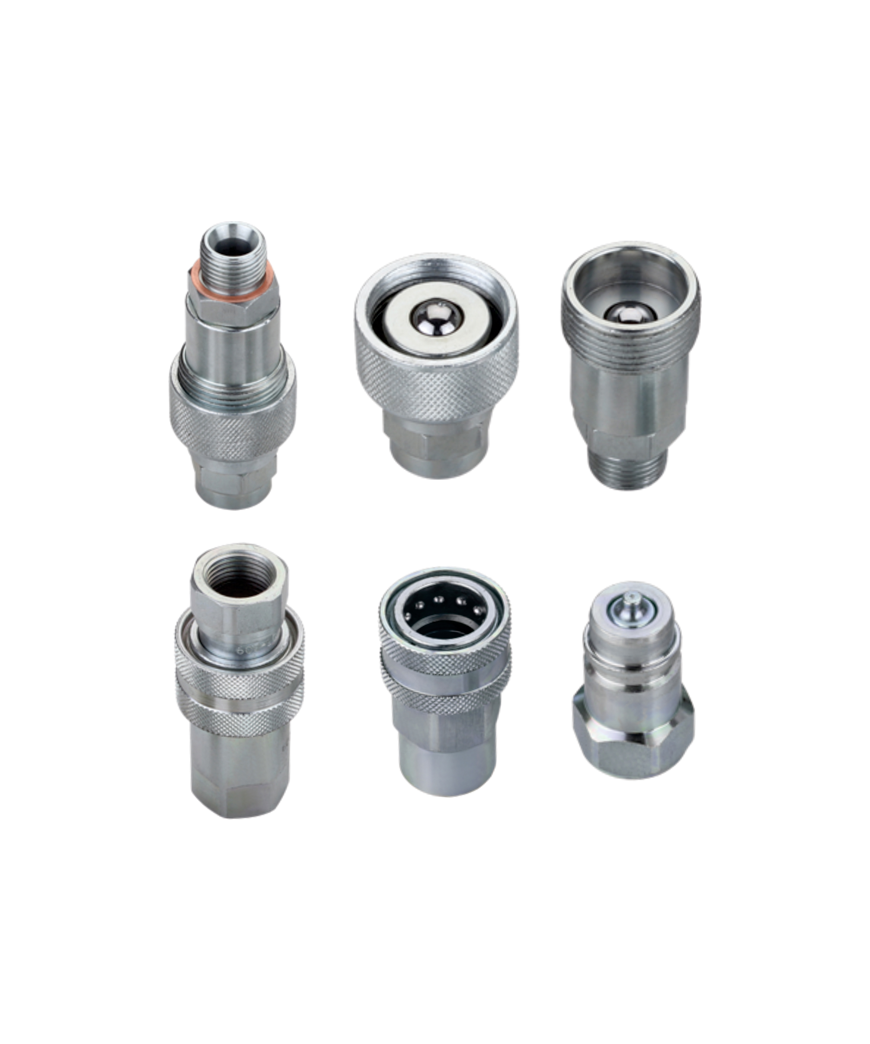 Male Female Coupling - Body Material: Stainless Steel