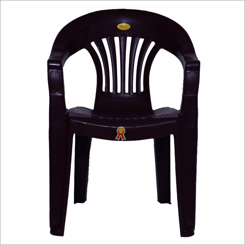 Moulded Plastic Chair - Durable Black Plastic, 18" x 17" x 32", 5 lbs Weight | Corrosion Resistant, No Assembly Required, 1 Year Warranty