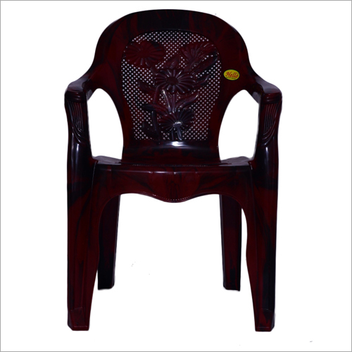 Designer Plastic Chair - Authentic Grade Plastic, Lightweight and Elegant Design, Comfortable with Smooth Edges