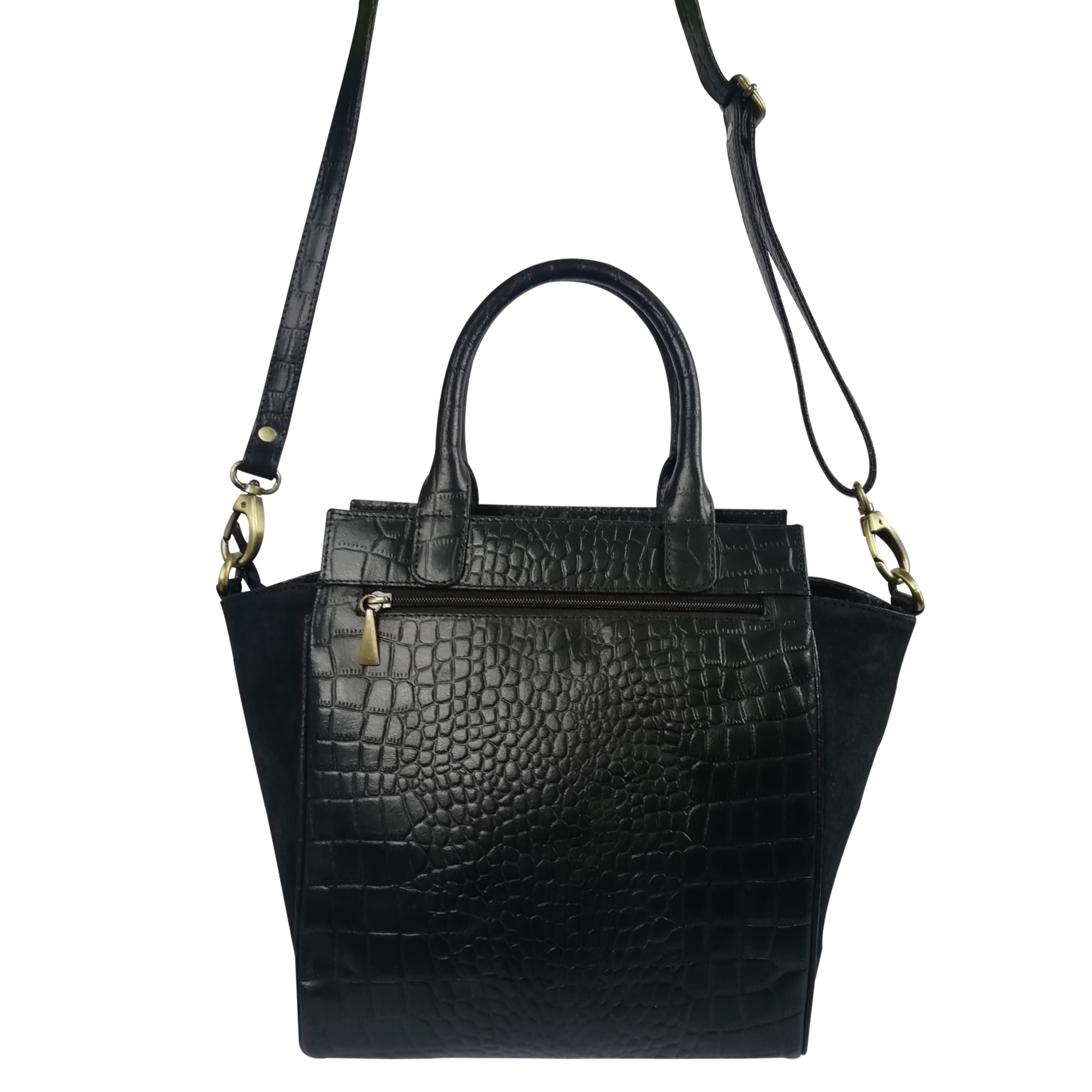 Black Women Leather Designer Shoulder Bag