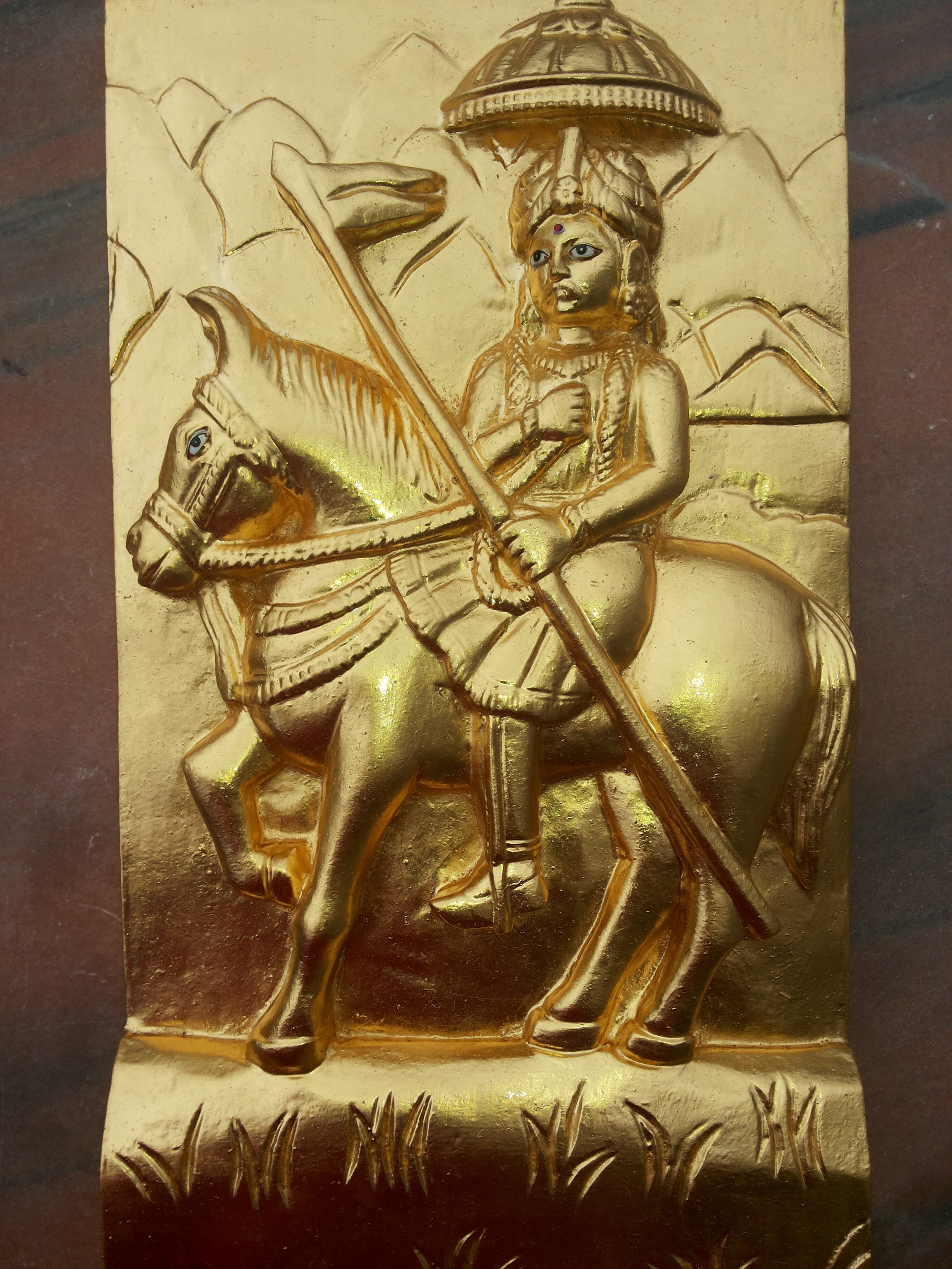 Gold Temple Frame