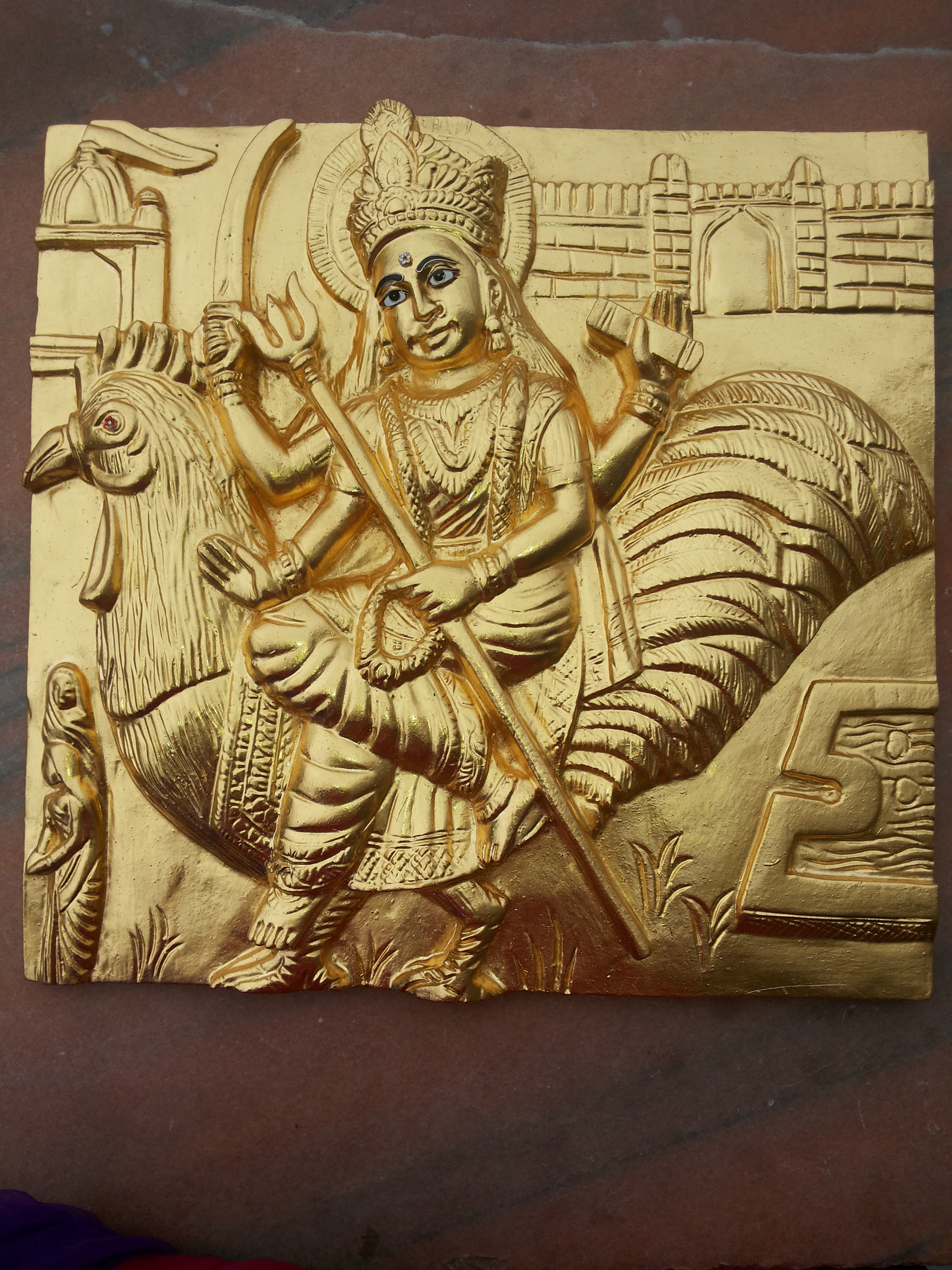 Gold Temple Frame