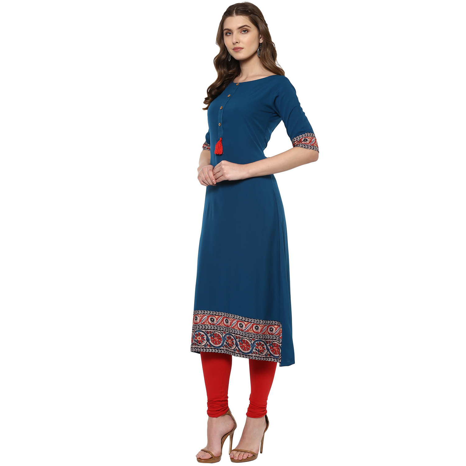 Crepe Casual Kurtis