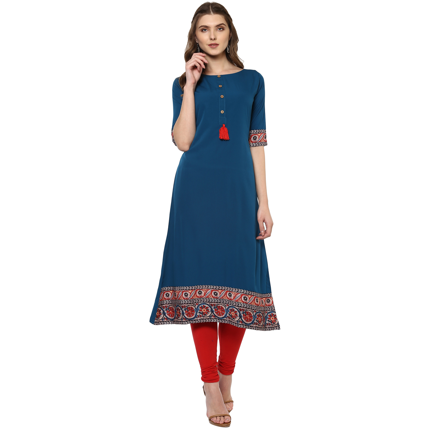Crepe Casual Kurtis