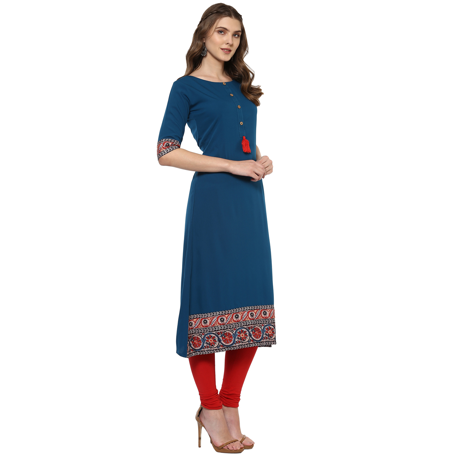 Crepe Casual Kurtis