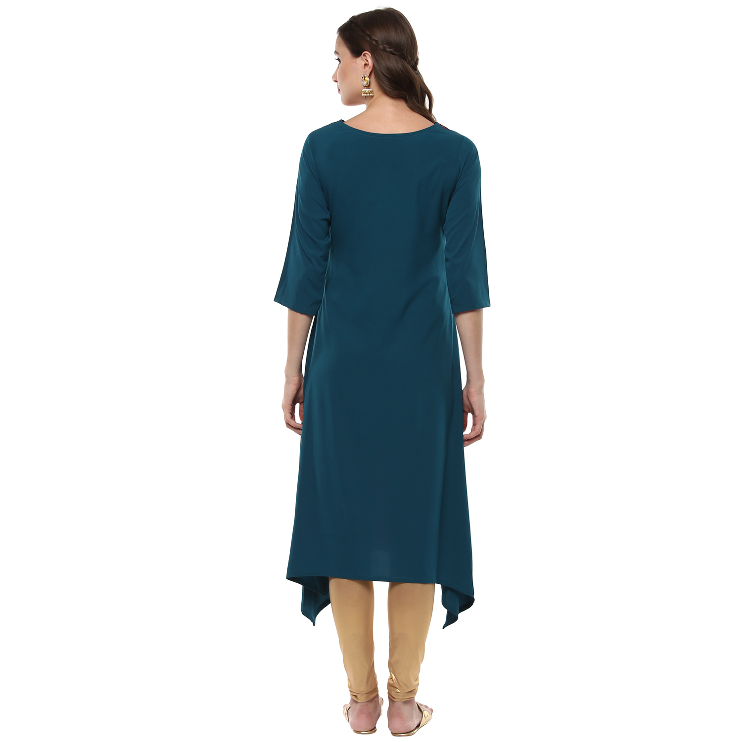 Foil Print Kurtis